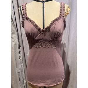 Ann Ferriday VTG 100% Cotton Lacy Cami S Deadstock